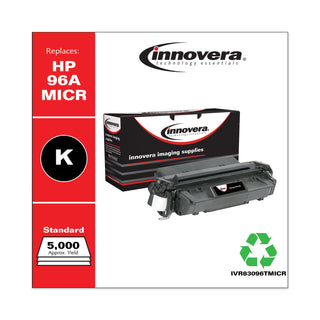 Remanufactured Black MICR Toner, Replacement for 96AM (C4096AM), 5,000 Page-Yield, Ships in 1-3 Business Days - 