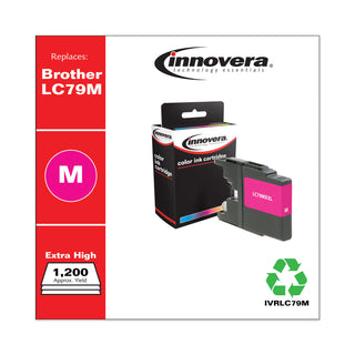 Remanufactured Magenta Extra High-Yield Ink, Replacement for LC79M, 1,200 Page-Yield - 