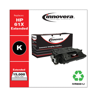Remanufactured Black Extended-Yield Toner, Replacement for 61X (C8061XJ), 15,000 Page-Yield, Ships in 1-3 Business Days