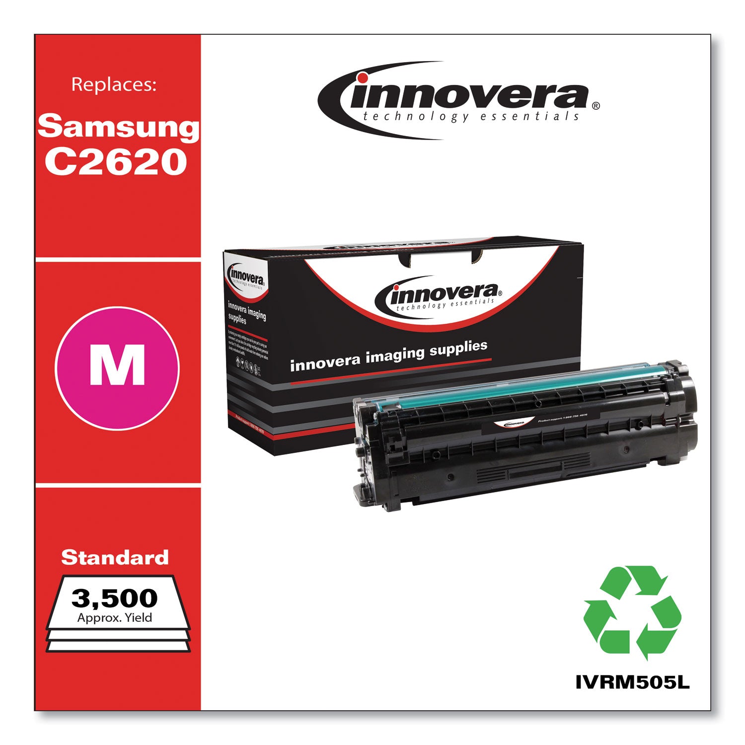 remanufactured-magenta-high-yield-toner-replacement-for-clt-m505l-su304a-3500-page-yield_ivrm505l - 2