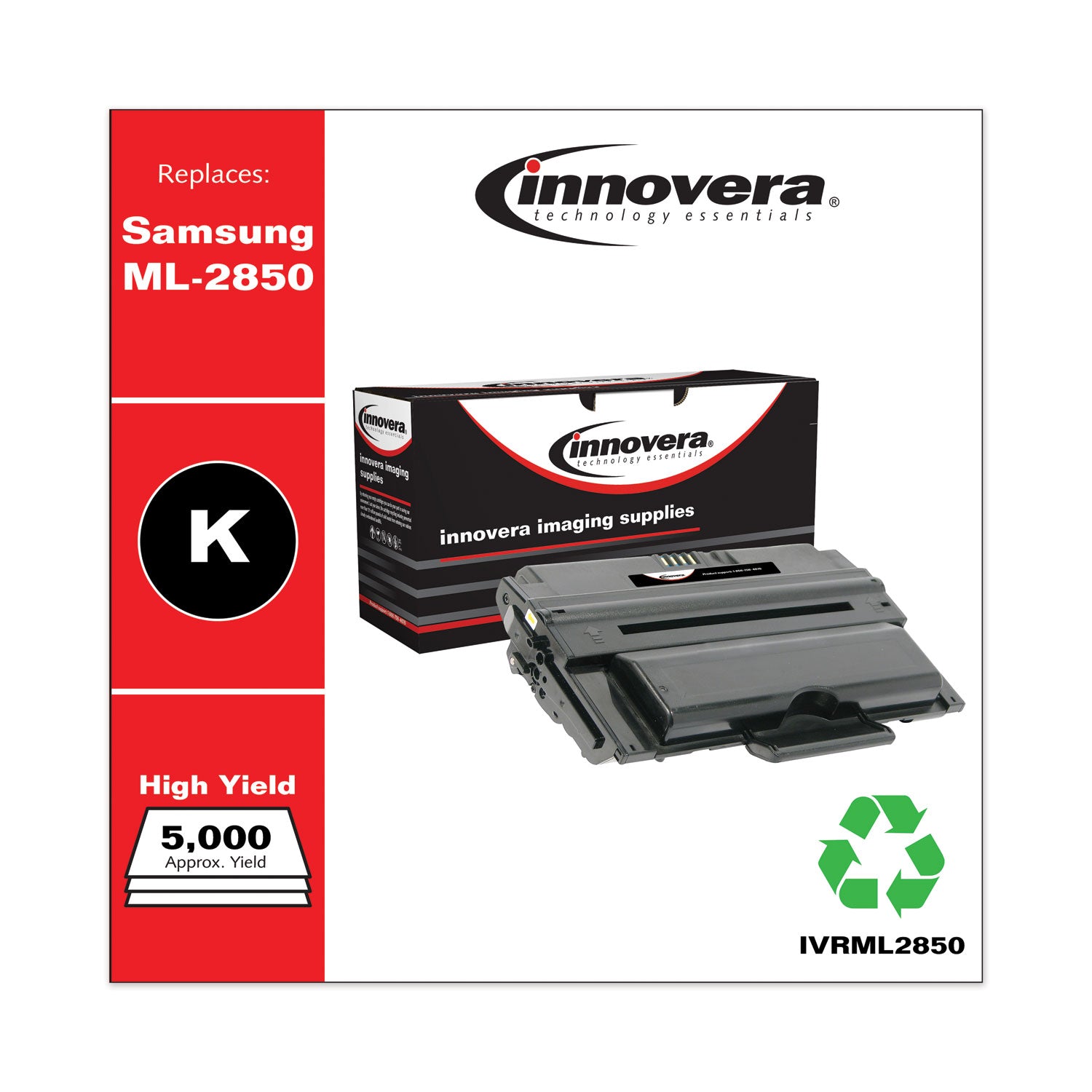 Remanufactured Black High-Yield Toner, Replacement for ML-D2850A, 5,000 Page-Yield, Ships in 1-3 Business Days