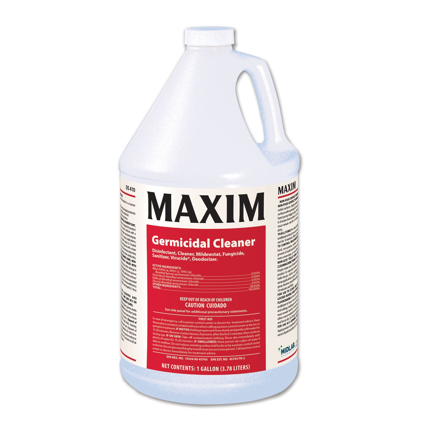 germicidal-cleaner-lemon-scent-1-gal-bottle-4-carton_mlb04100041 - 1