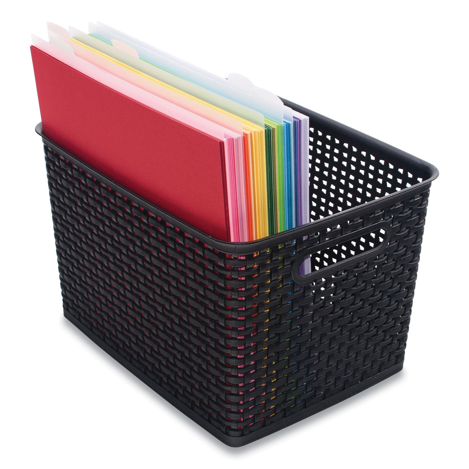 plastic-weave-bin-large-135-x-105-x-875-black_avt36006 - 1