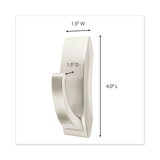 bath-hook-large-metal-satin-nickel-5-lb-capacity-1-hook-and-2-strips_mmm70005080679 - 1