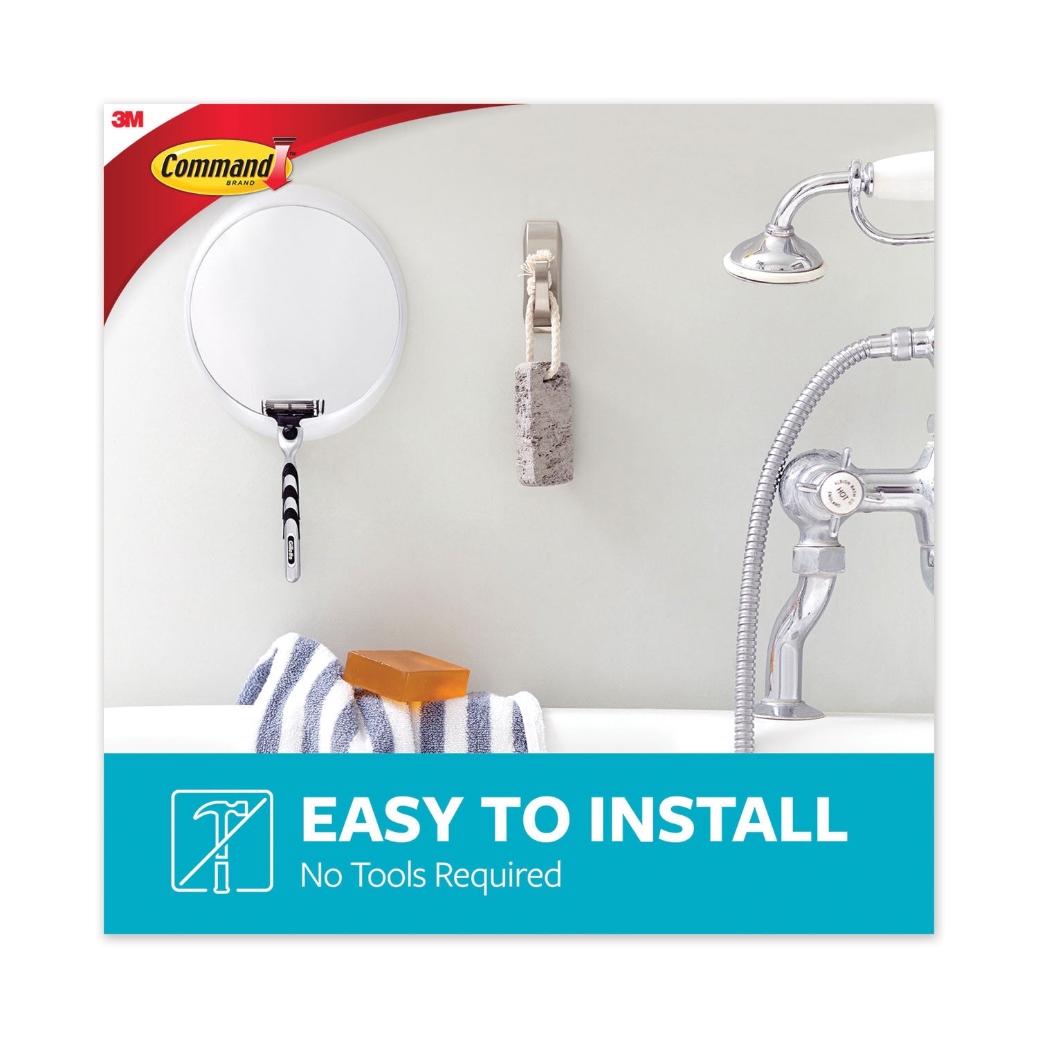 bath-hook-large-metal-satin-nickel-5-lb-capacity-1-hook-and-2-strips_mmm70005080679 - 3