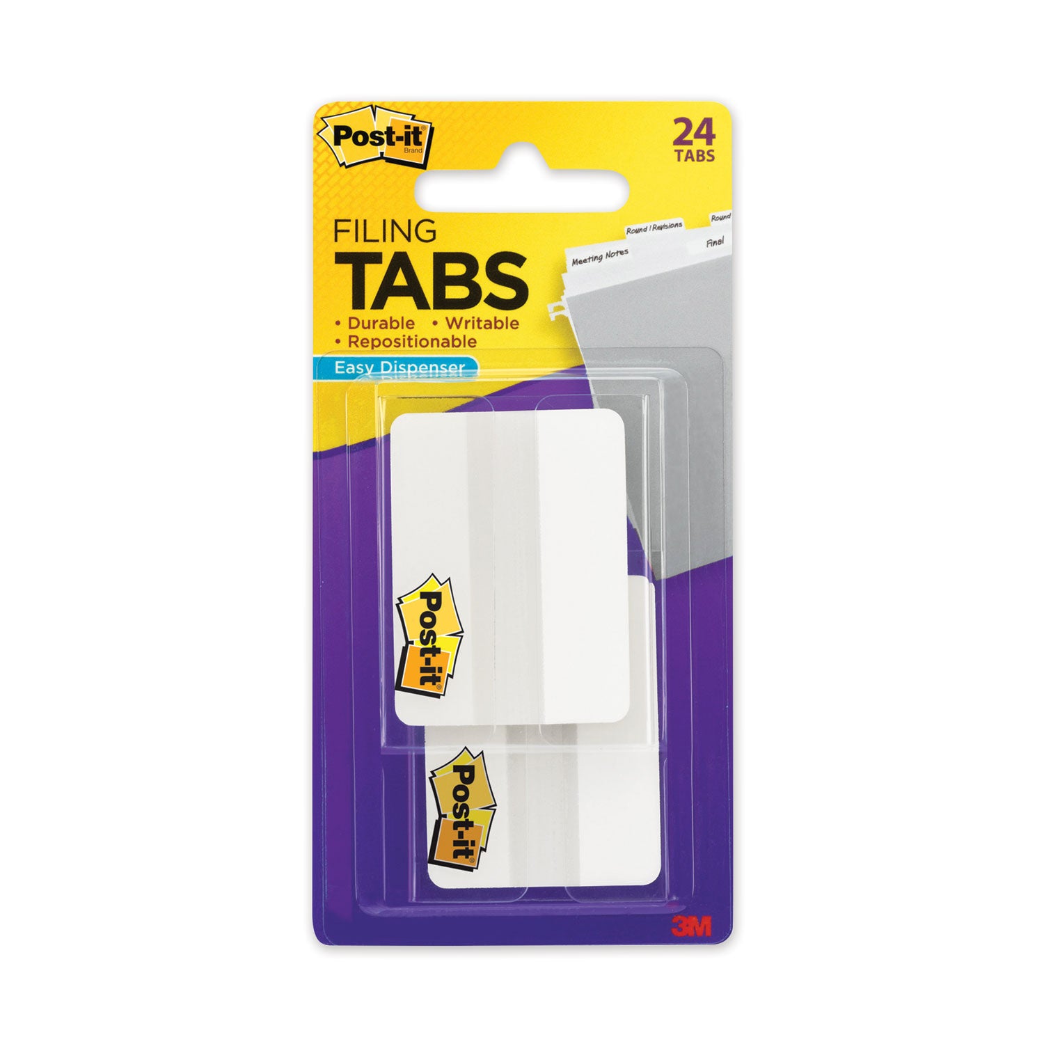 solid-color-tabs-1-5-cut-white-2-wide-24-pack_mmm70005080844 - 1