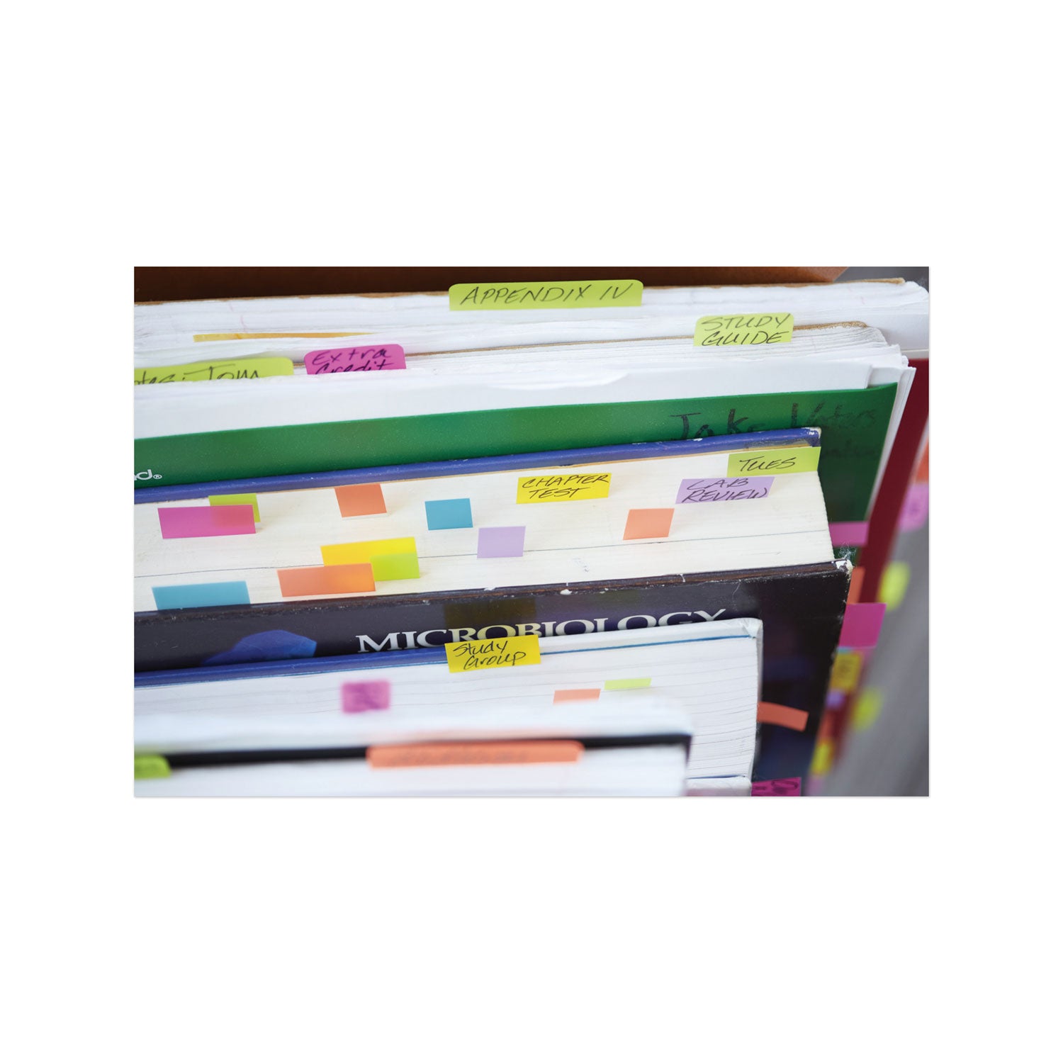 094-wide-flags-with-dispenser-bright-blue-bright-green-purple-60-flags_mmm70071493244 - 4