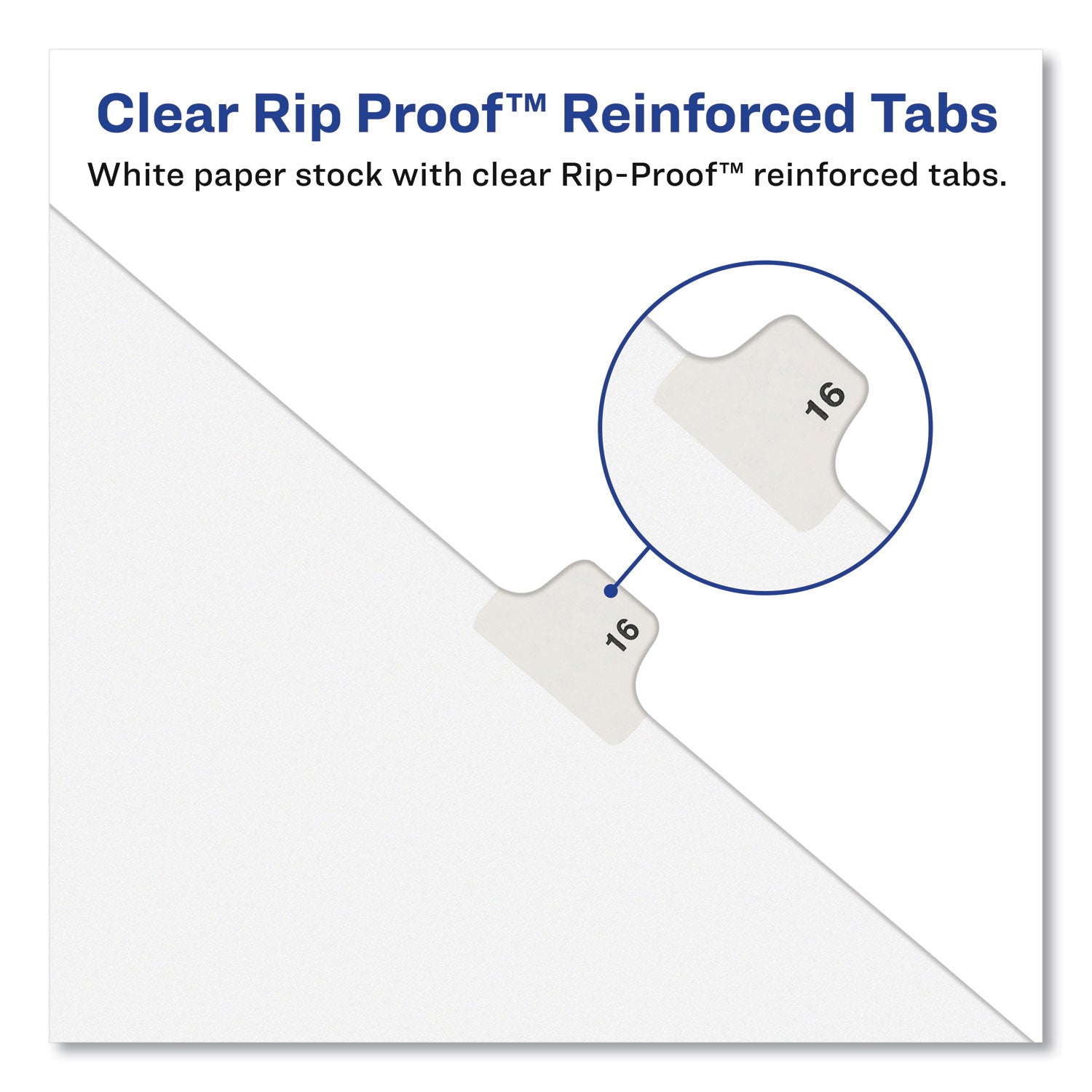 Avery-Style Preprinted Legal Side Tab Divider, 26-Tab, Exhibit B, 11 x 8.5, White, 25/Pack, (1372) - 