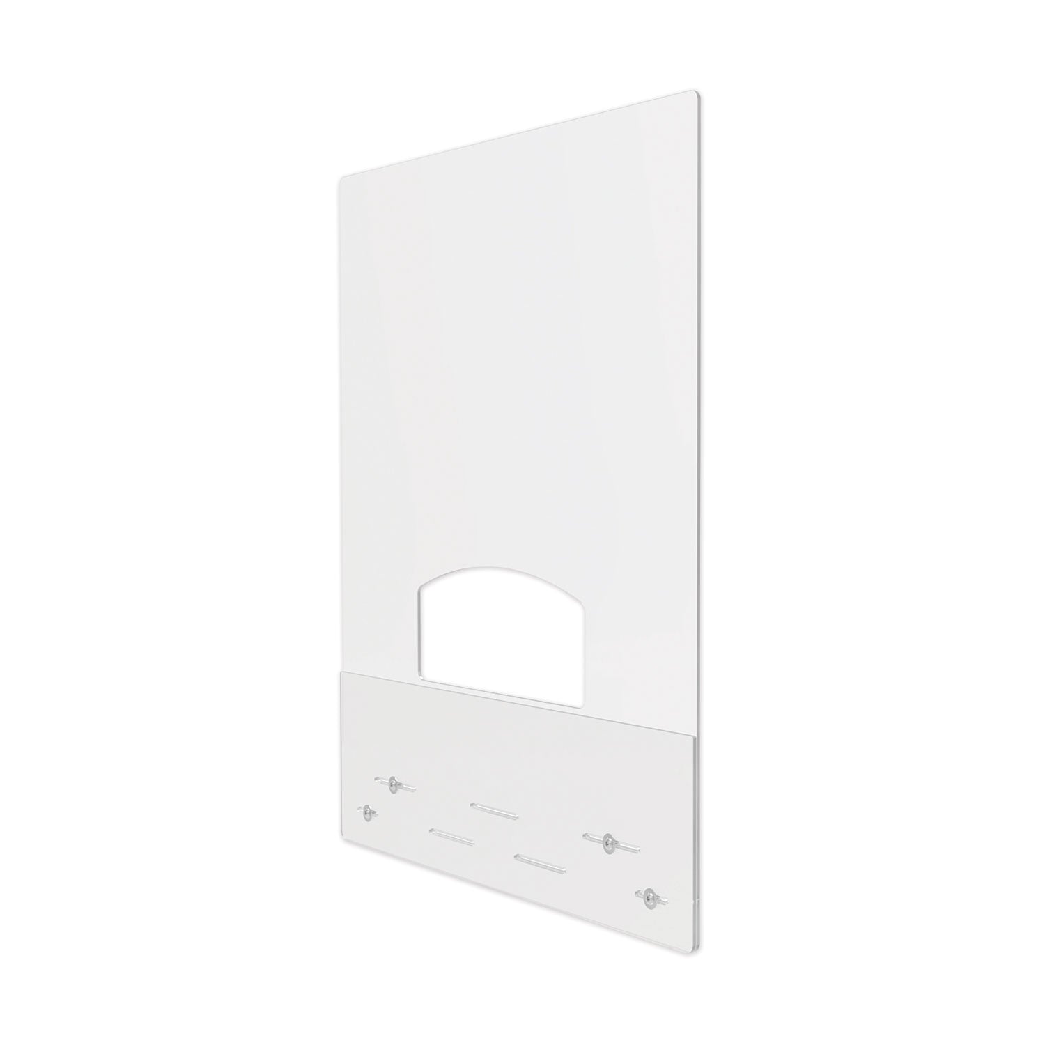 mounting-safety-barrier-with-pass-thru-315-x-38-polycarbonate-clear-2-carton_defpbcmpc3138p - 1