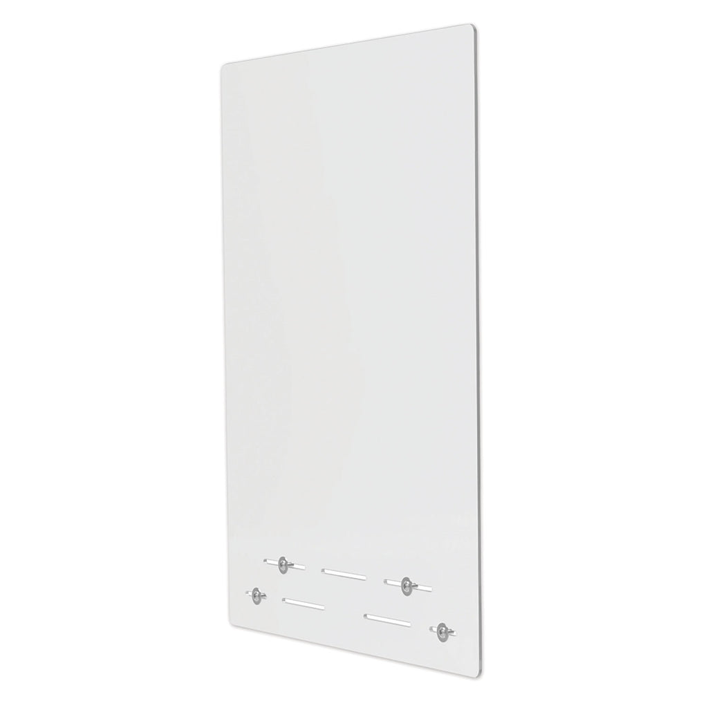 mounting-safety-barrier-with-full-shield-2375-x-3175-polycarbonate-clear-2-carton_defpbcmpc2331f - 1