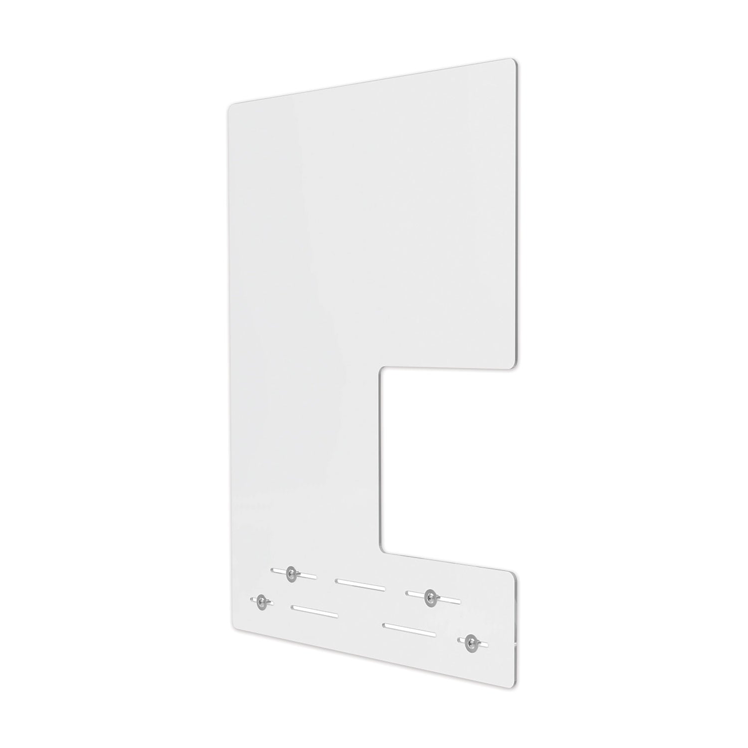 mounting-safety-barrier-with-side-pass-thru-2375-x-3175-acrylic-clear-2-carton_defpbcma2331s - 1