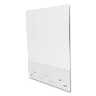mounting-safety-barrier-with-full-shield-and-brace-315-x-38-polycarbonate-clear-2-carton_defpbcmpc3138fb - 1