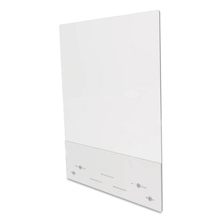 mounting-safety-barrier-with-full-shield-and-brace-315-x-38-acrylic-clear-2-carton_defpbcma3138fb - 1