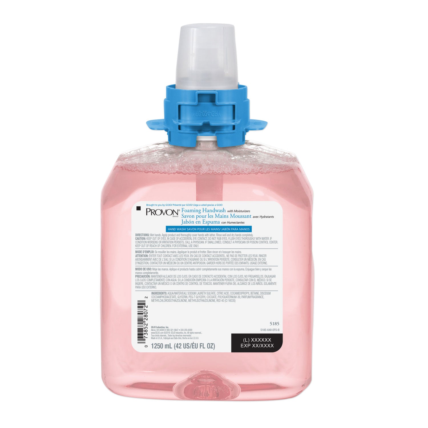 foaming-handwash-with-advanced-moisturizers-refreshing-cranberry-1250-ml-refill-4-carton_goj518504ct - 1