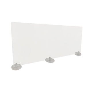 desktop-free-standing-acrylic-protection-screen-59-x-5-x-24-frost_ghedpsf2459f - 1