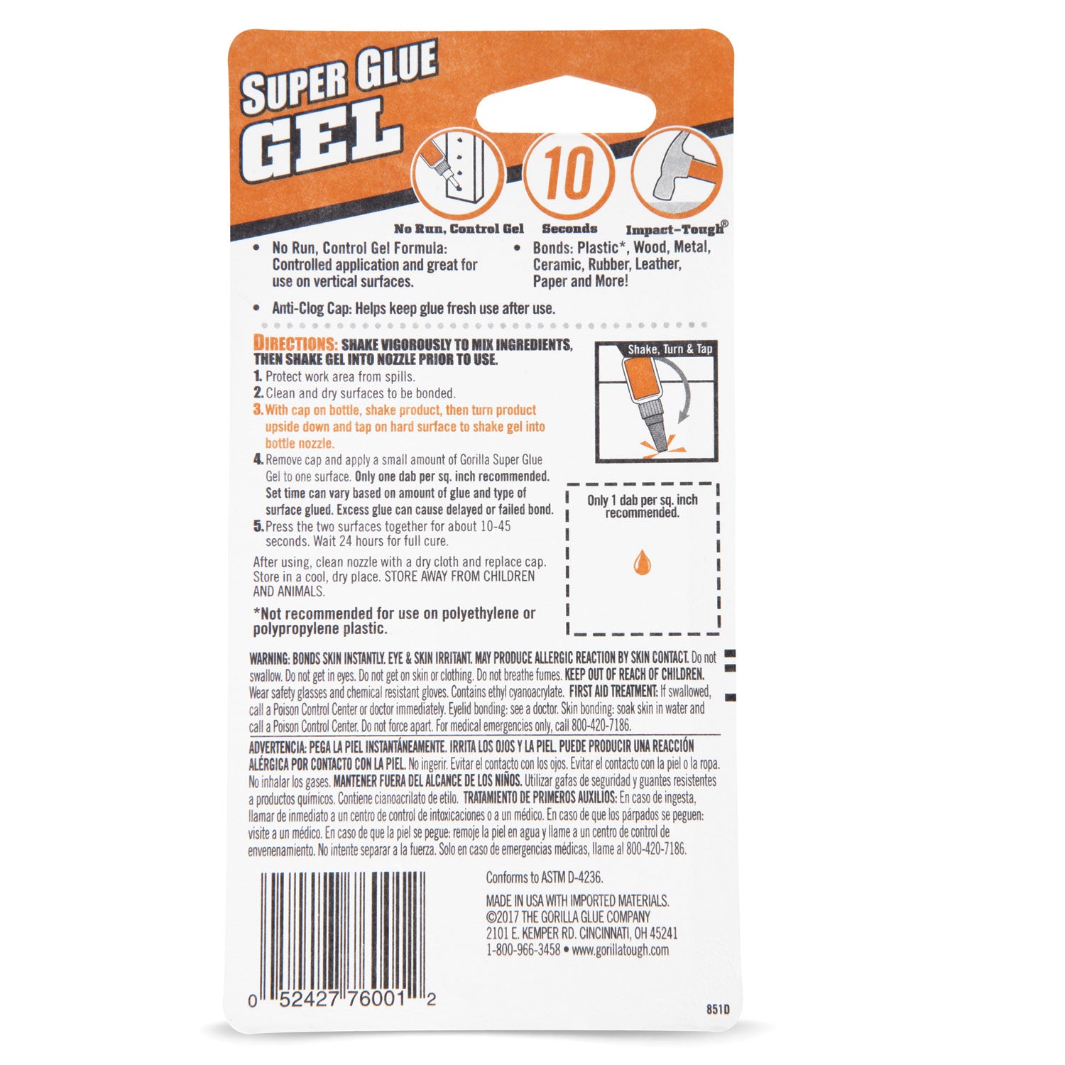 super-glue-gel-053-oz-dries-clear-4-carton_gor7807301ct - 4