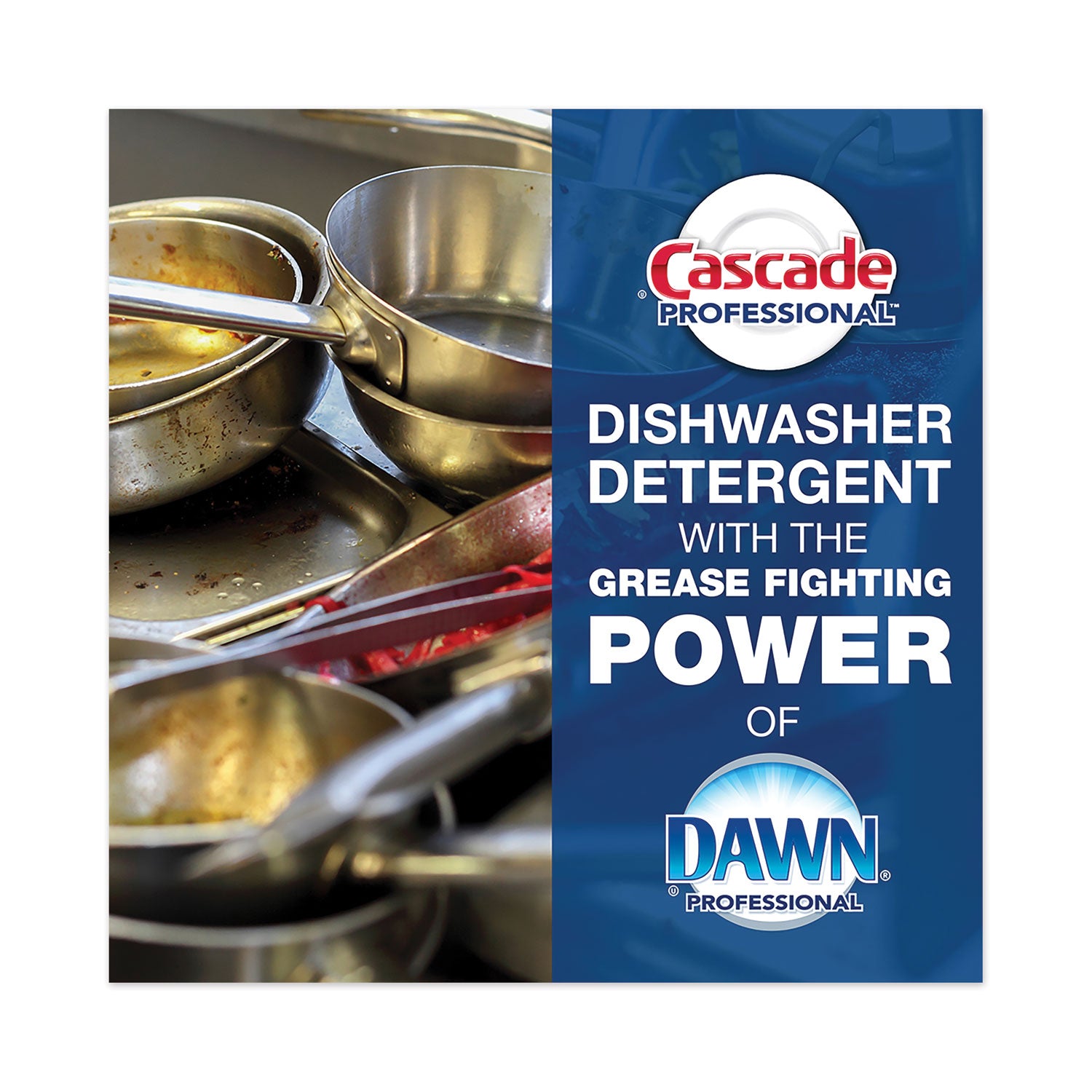 Automatic Dishwasher Detergent Powder, Fresh Scent, 75 oz Box, 7/Carton - 