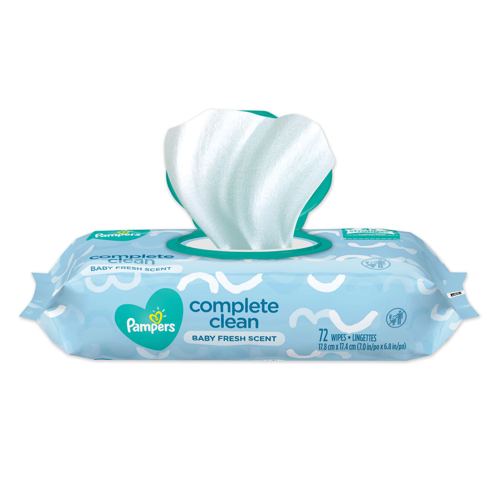 complete-clean-baby-wipes-1-ply-baby-fresh-7-x-68-white-72-wipes-pack-8-packs-carton_pgc75536 - 1