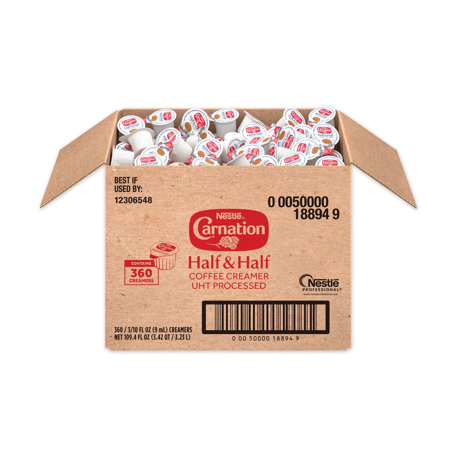 Half and Half, 0.304 oz Cups, 360/Carton - 1