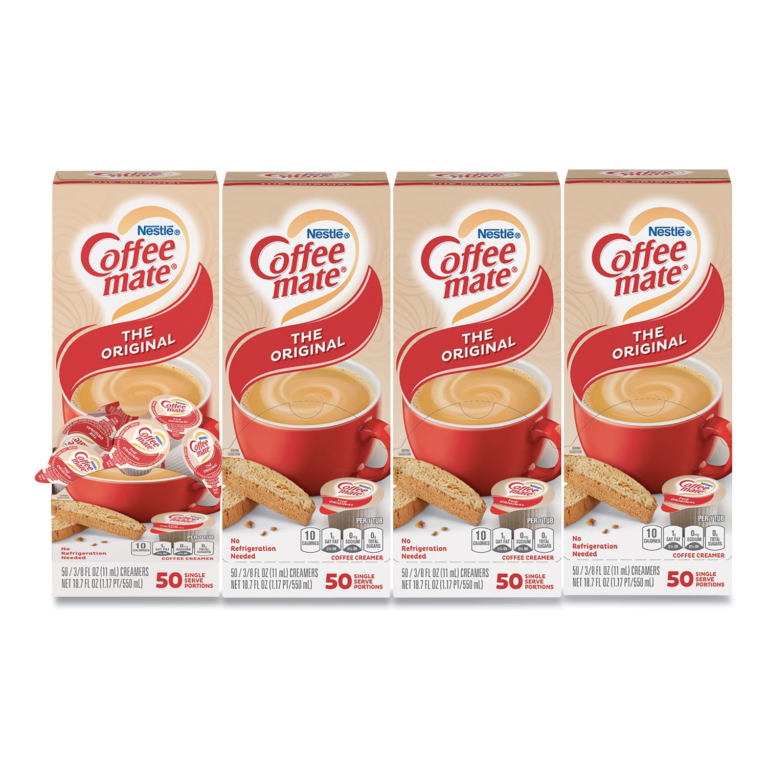 liquid-coffee-creamer-original-038-oz-mini-cups-50-box-4-boxes-carton-200-total-carton_nes35110ct - 1