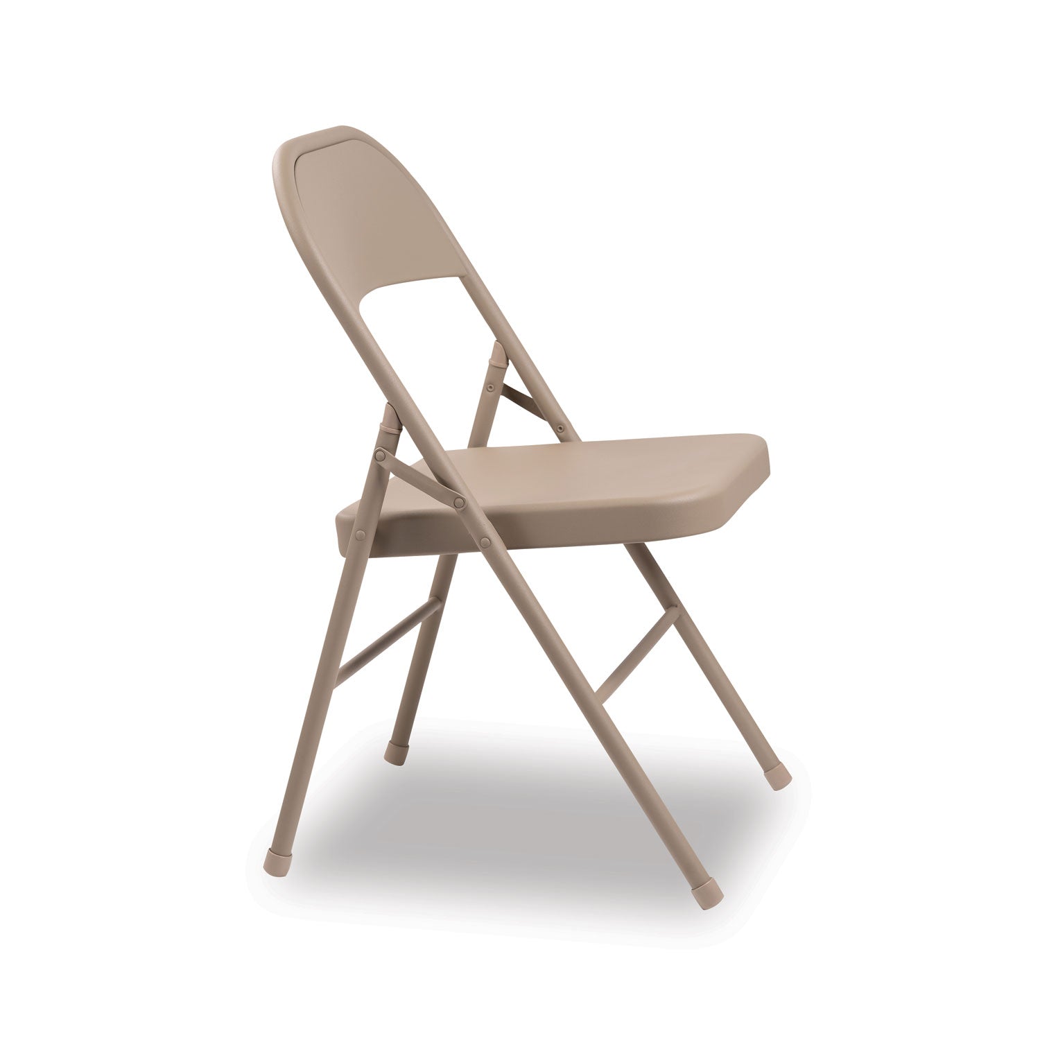 all-steel-folding-chair-supports-up-to-300-lb-165-seat-height-tan-seat-tan-back-tan-base-4-carton_alefcmt4t - 3