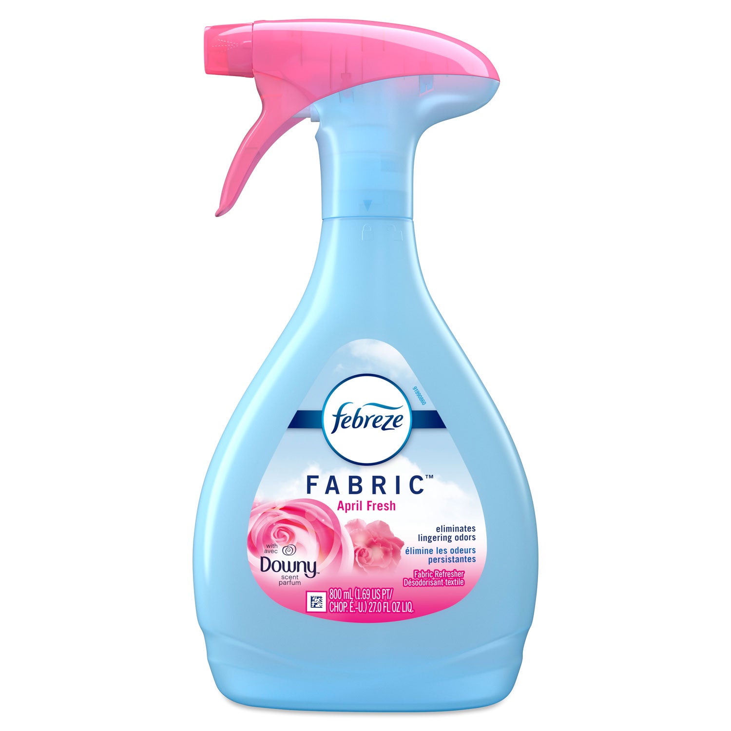 FABRIC Refresher/Odor Eliminator, Downy April Fresh, 27 oz Spray Bottle - 1