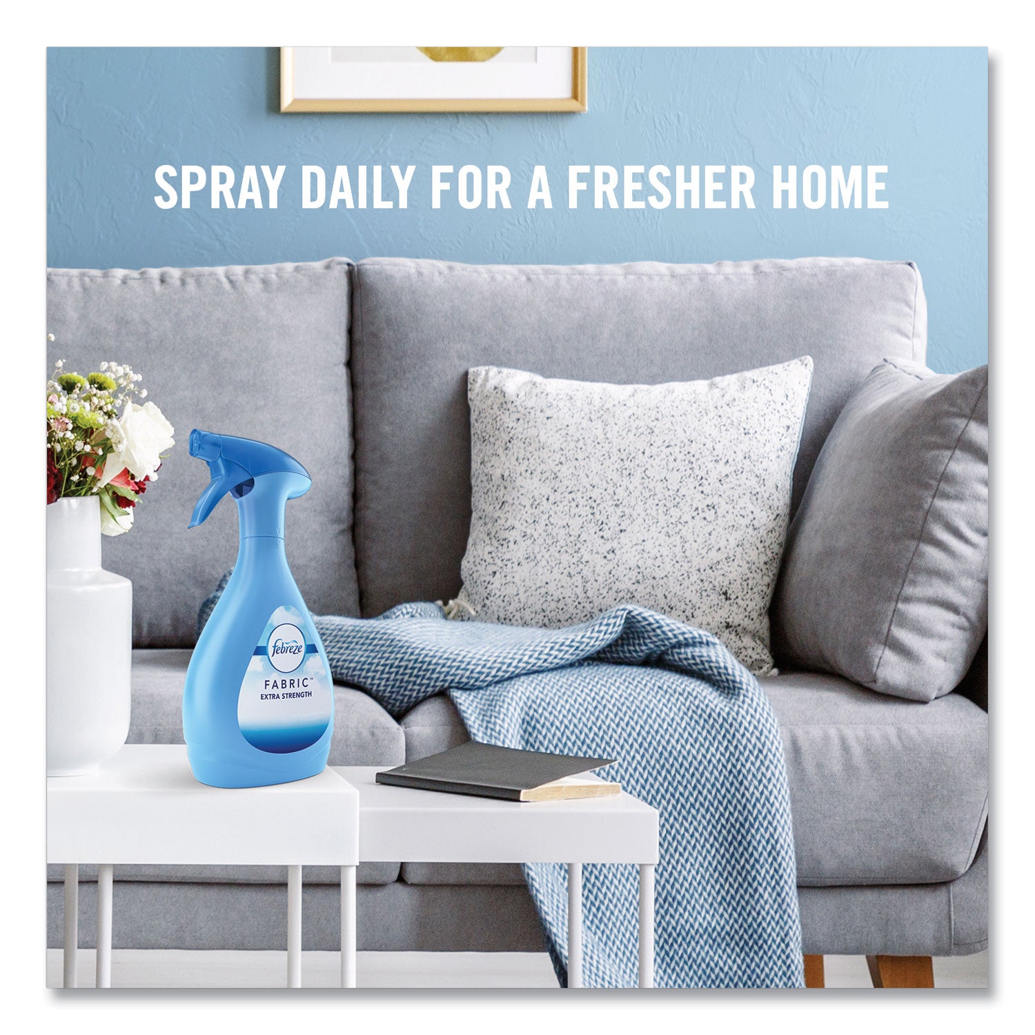 FABRIC Refresher/Odor Eliminator, Downy April Fresh, 27 oz Spray Bottle - 5