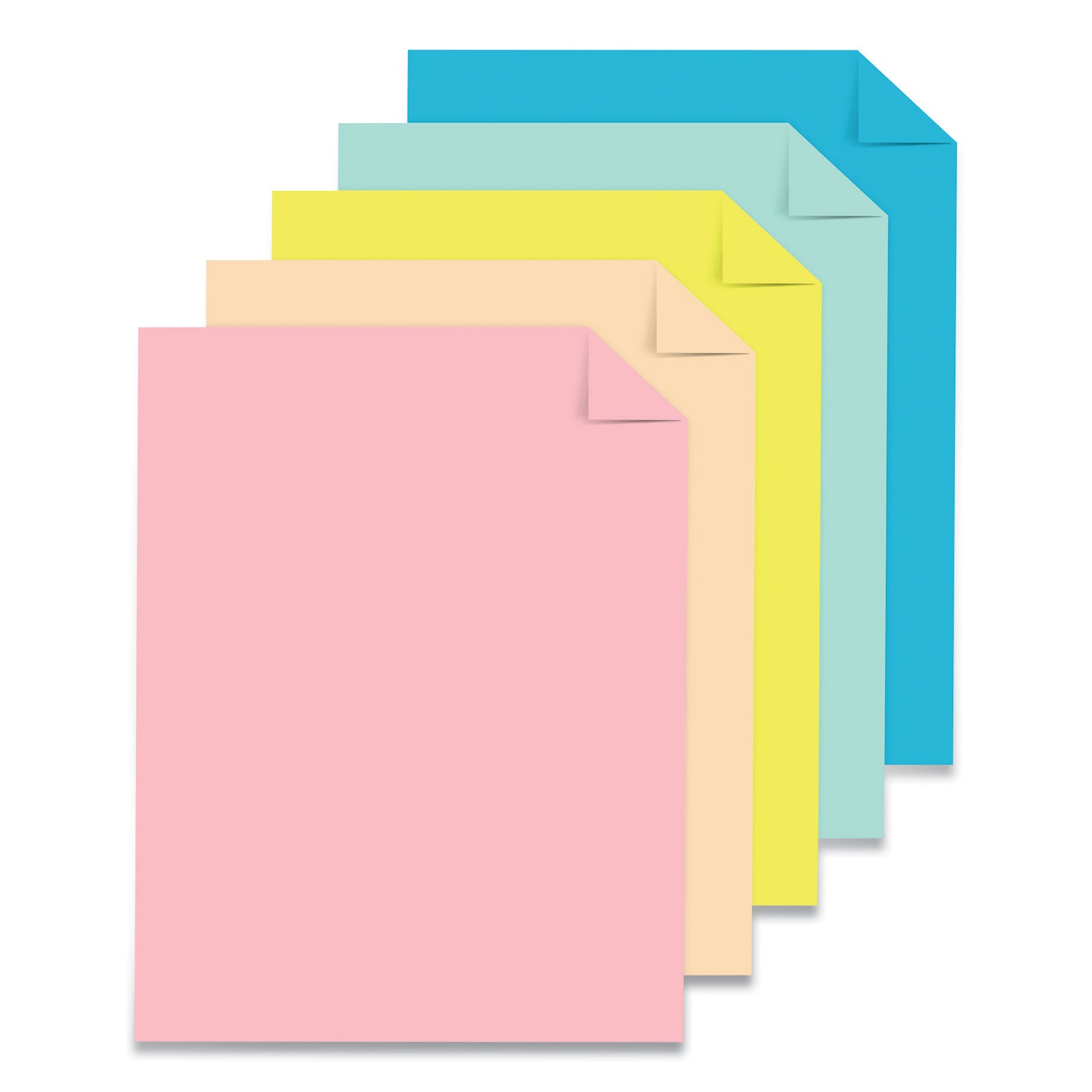 color-paper-24-lb-bond-weight-85-x-11-assorted-colors-500-ream_wau91714 - 5