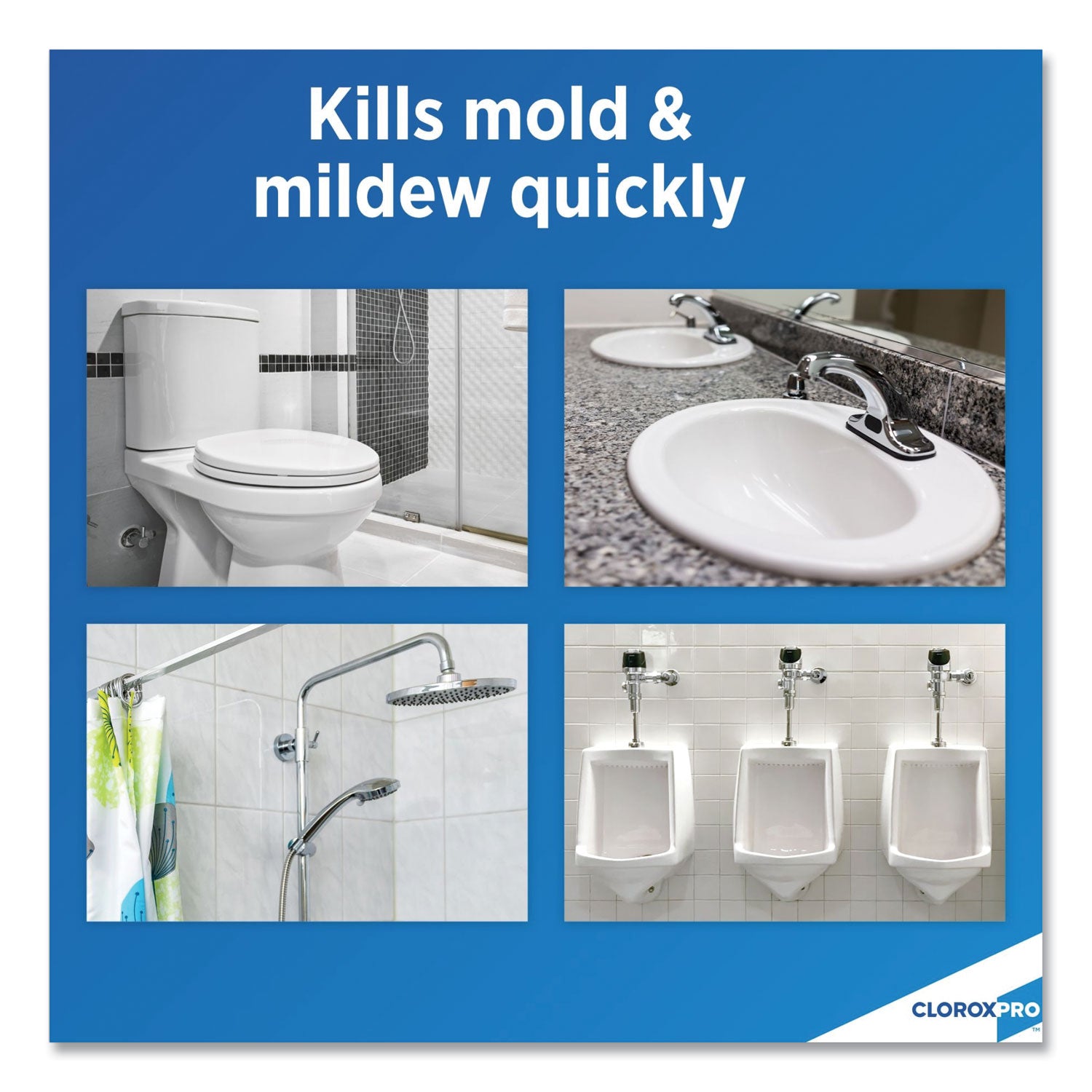 Disinfects Instant Mildew Remover, 32 oz Smart Tube Spray, 9/Carton - 
