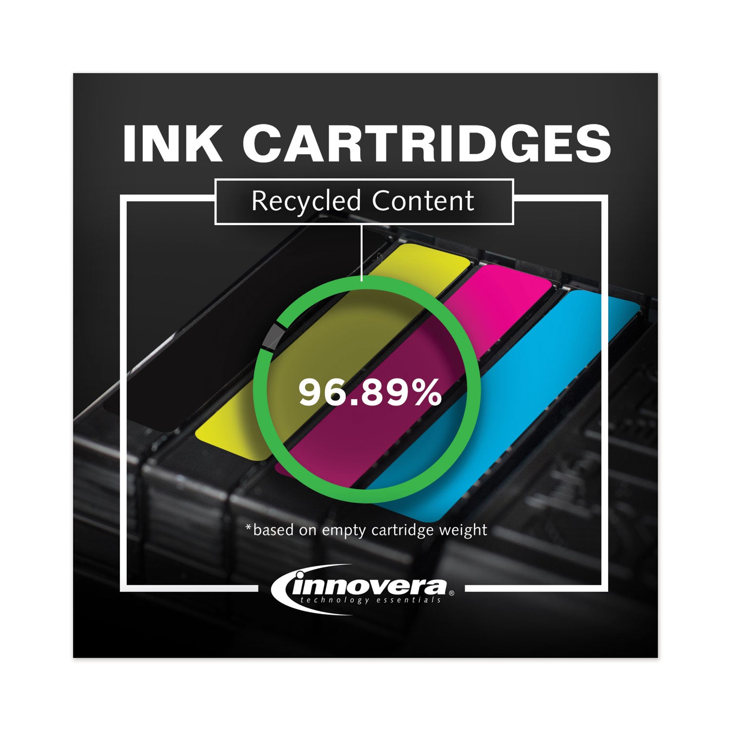 Remanufactured Black High-Yield Ink, Replacement for LC75BK, 600 Page-Yield - 