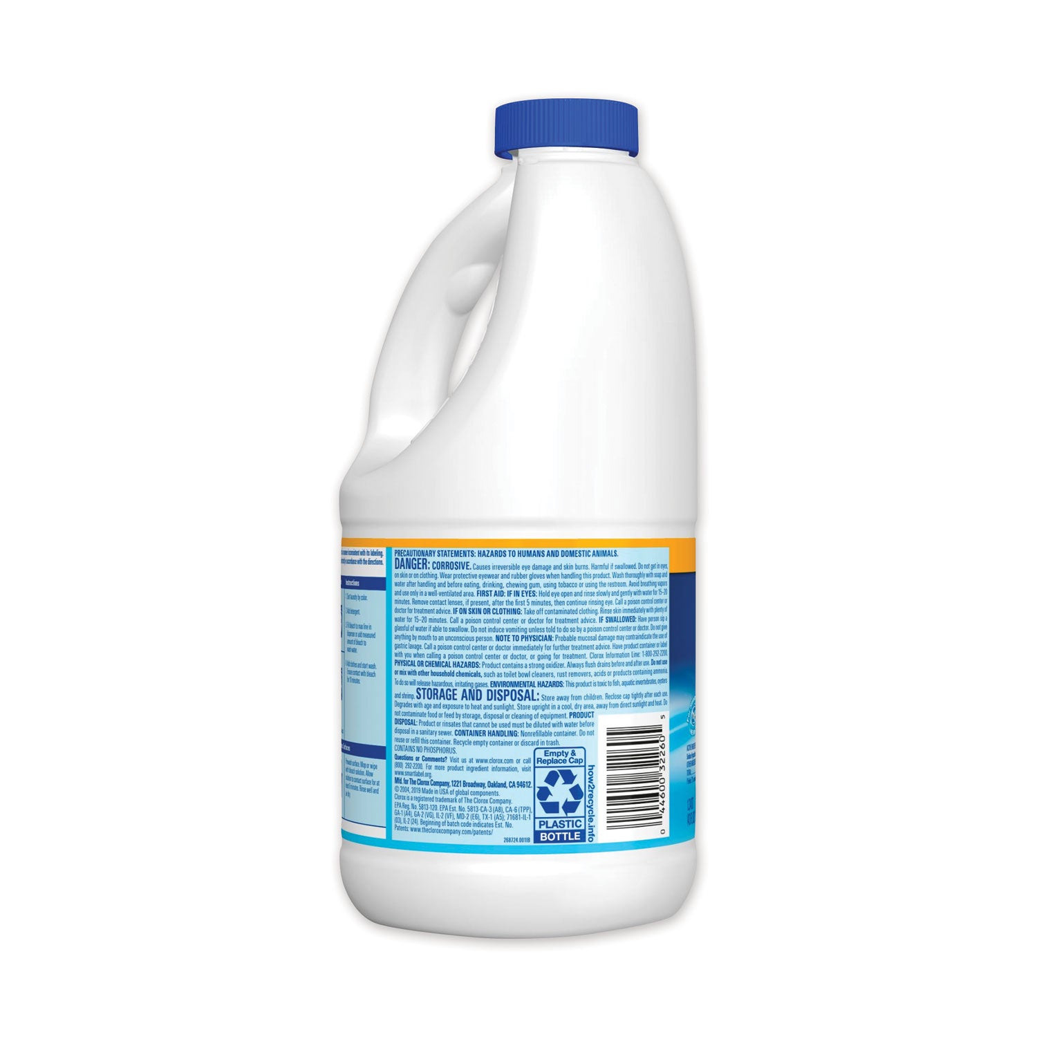 regular-bleach-with-cloromax-technology-43-oz-bottle-6-carton_clo32260 - 6