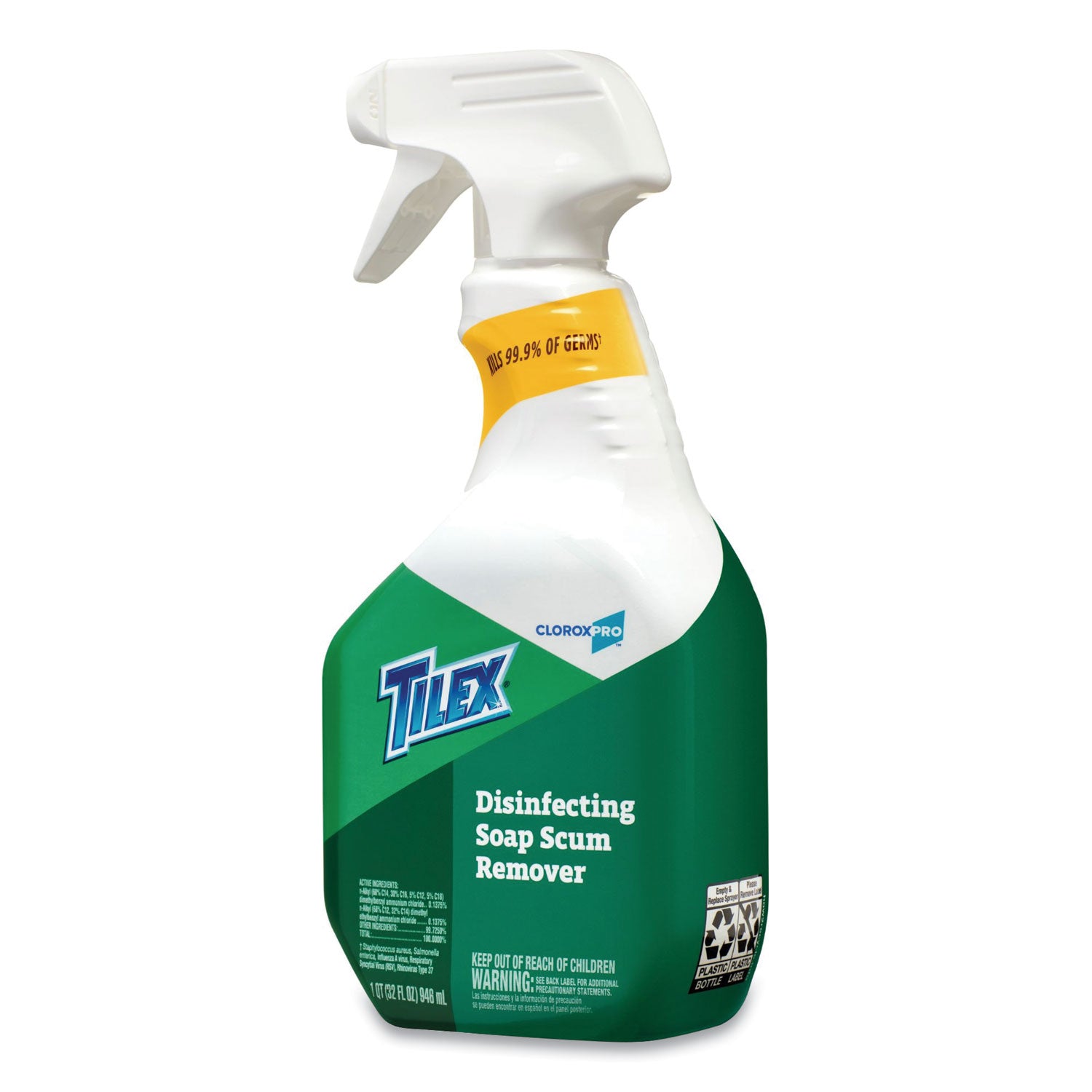 Soap Scum Remover and Disinfectant, 32 oz Smart Tube Spray, 9/Carton - 