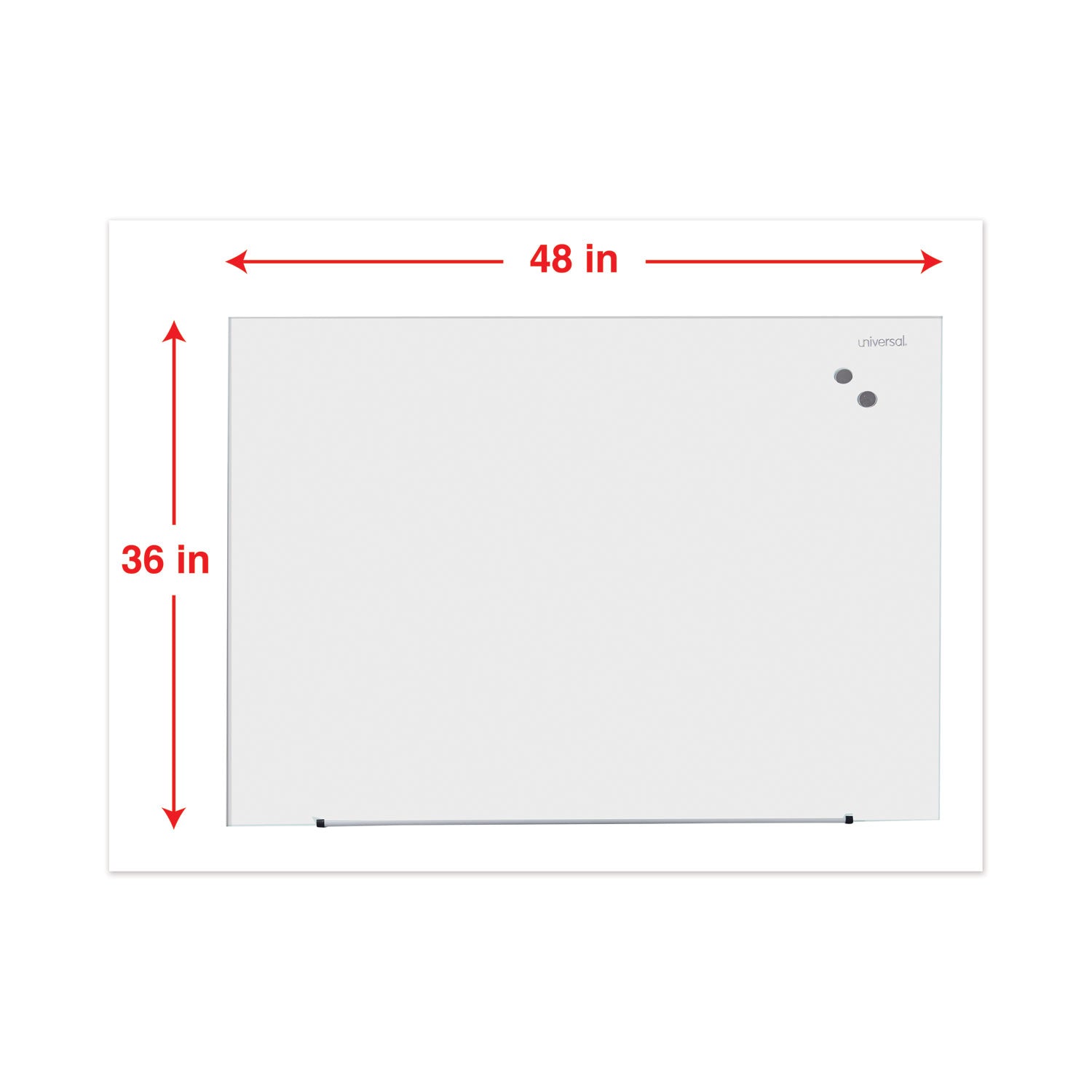 frameless-magnetic-glass-marker-board-48-x-36-white-surface_unv43203 - 2
