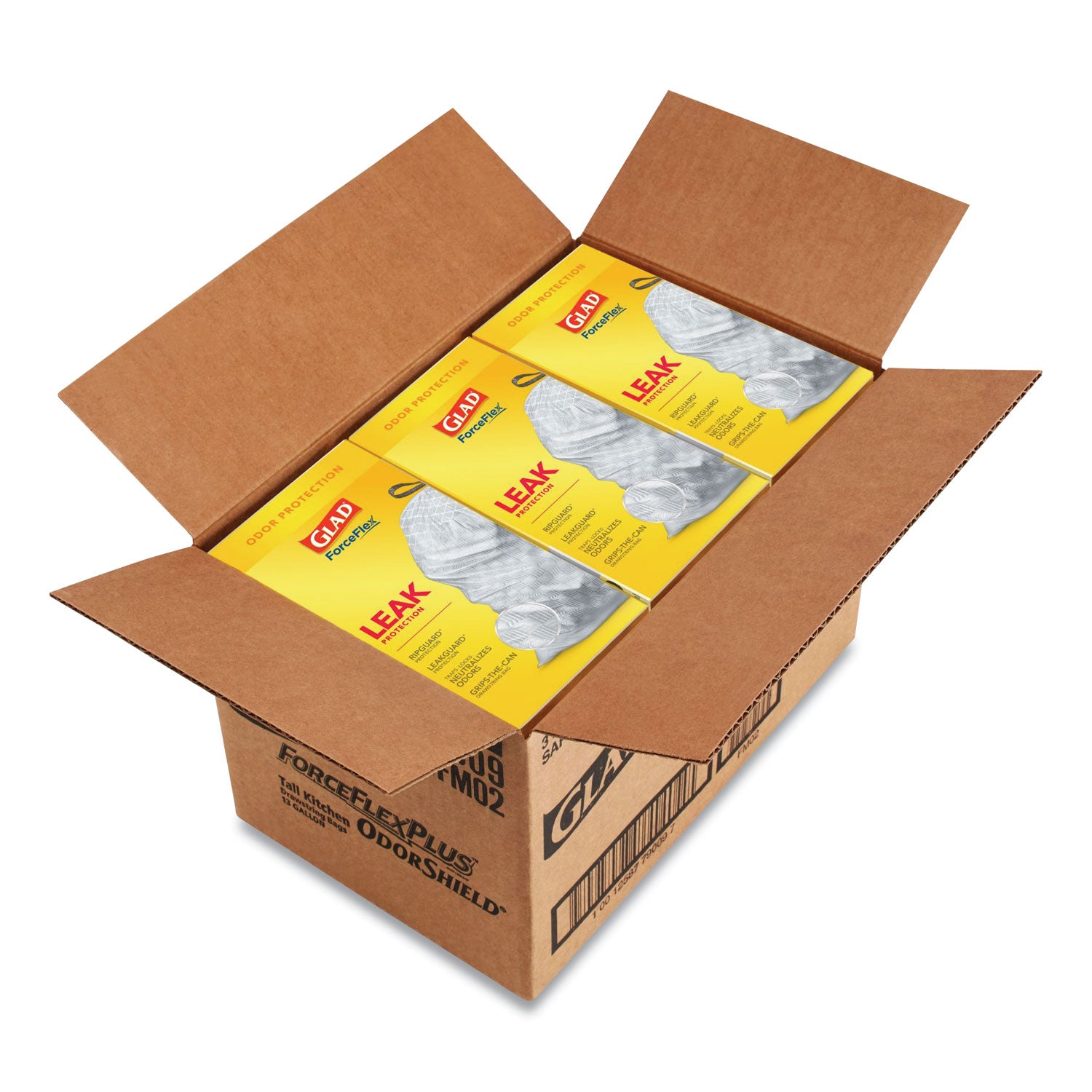 tall-kitchen-drawstring-trash-bags-13-gal-072-mil-2375-x-2488-white-240-carton_clo79009 - 3