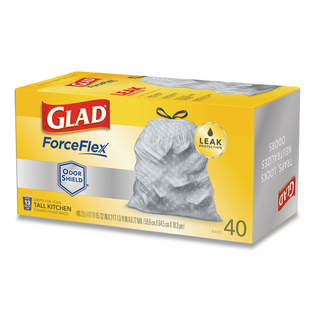 tall-kitchen-drawstring-trash-bags-13-gal-072-mil-2375-x-2488-white-240-carton_clo79008 - 5