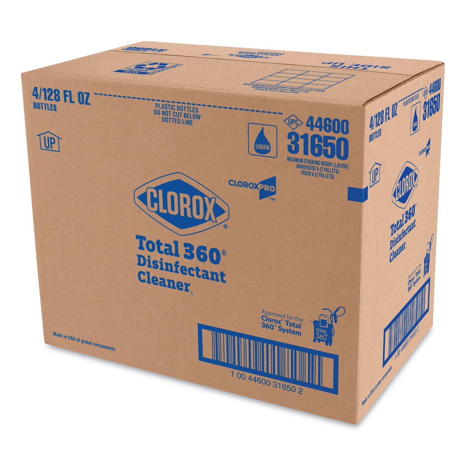 total-360-disinfectant-cleaner-128-oz-bottle-4-carton_clo31650 - 4