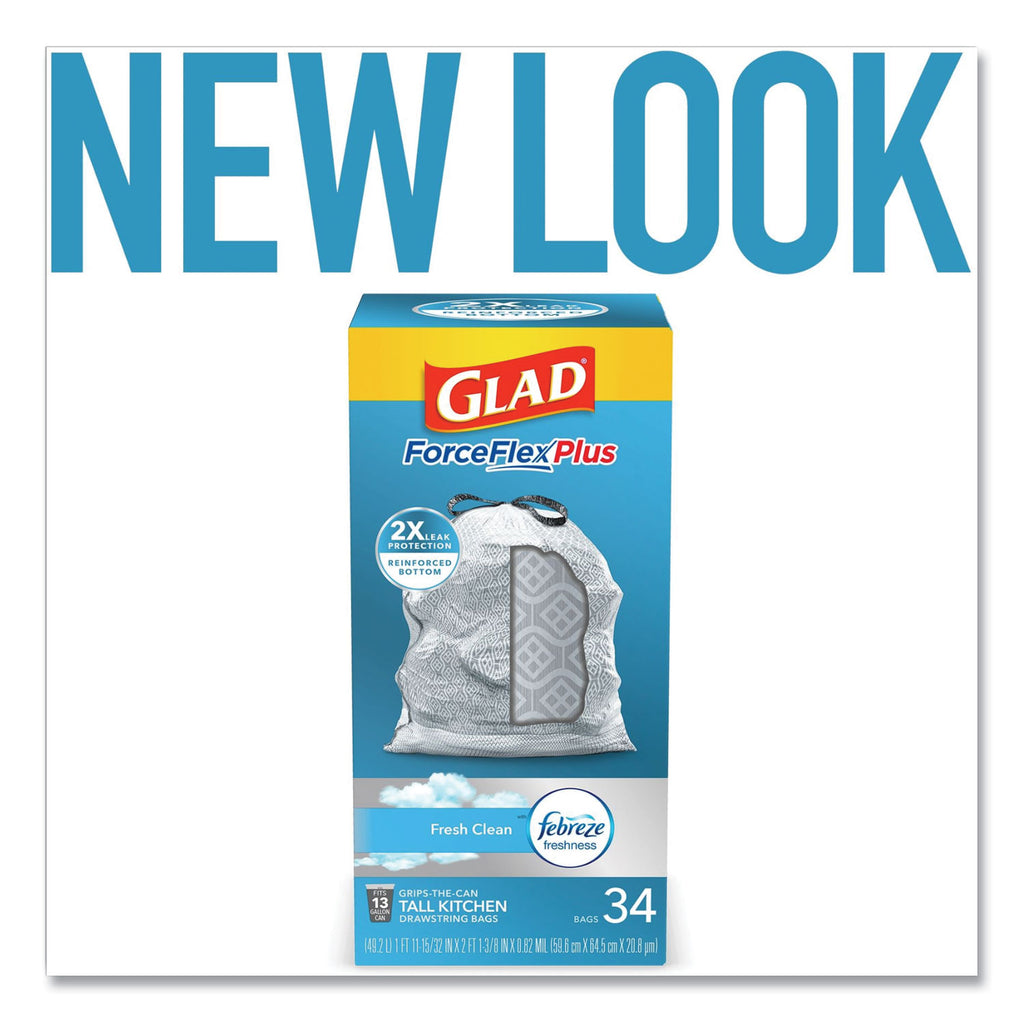 forceflexplus-odorshield-tall-kitchen-drawstring-trash-bags-13-gal-09-mil-24-x-28-white-34-bags-box-6-boxes-carton_clo70320 - 4