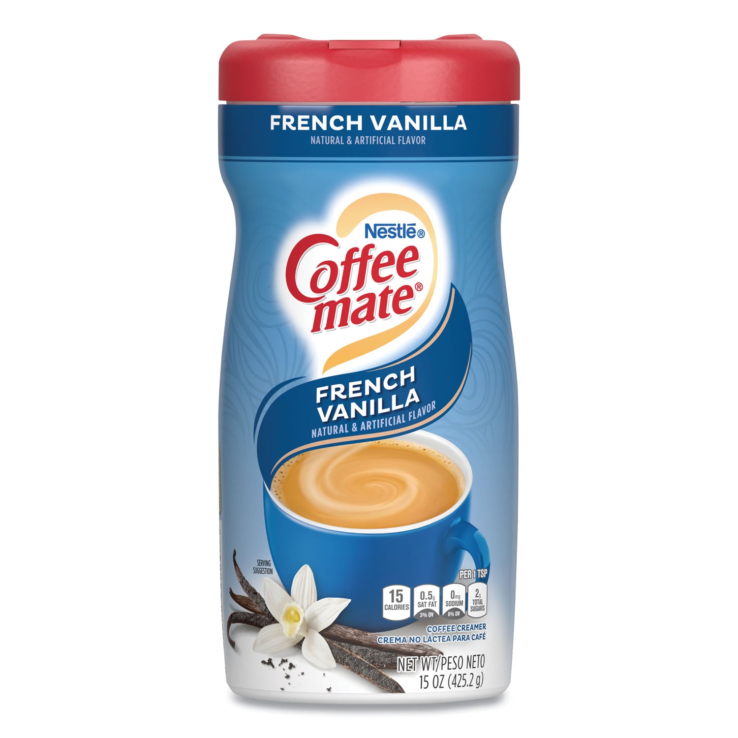 non-dairy-powdered-creamer-french-vanilla-15-oz-canister-12-carton_nes35775ct - 4