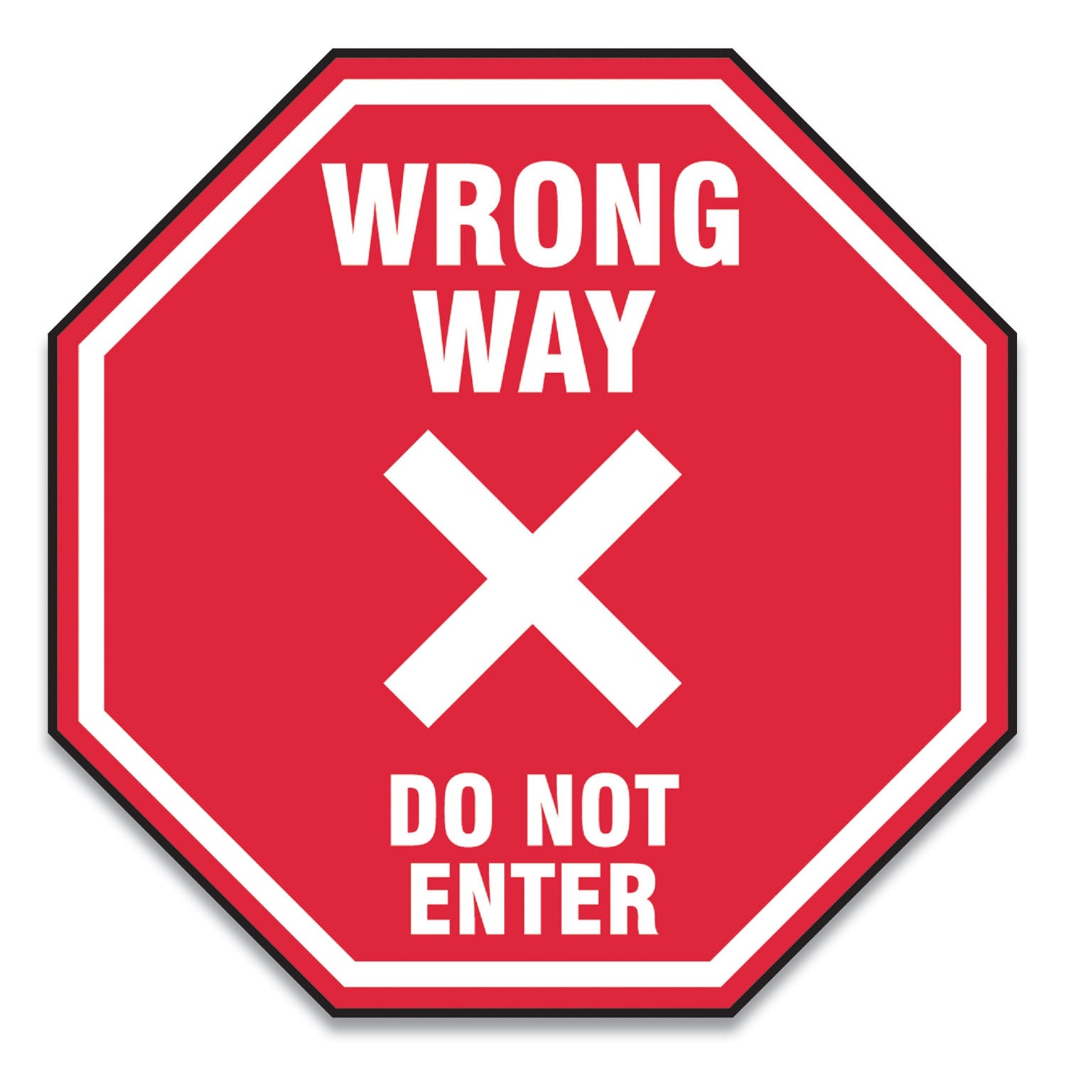 slip-gard-social-distance-floor-signs-12-x-12-wrong-way-do-not-enter-red-25-pack_gn1mfs465esp - 1