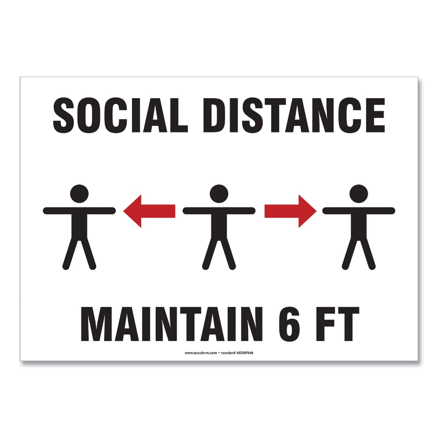 social-distance-signs-wall-14-x-10-social-distance-maintain-6-ft-3-humans-arrows-white-10-pack_gn1mgnf546vpesp - 1