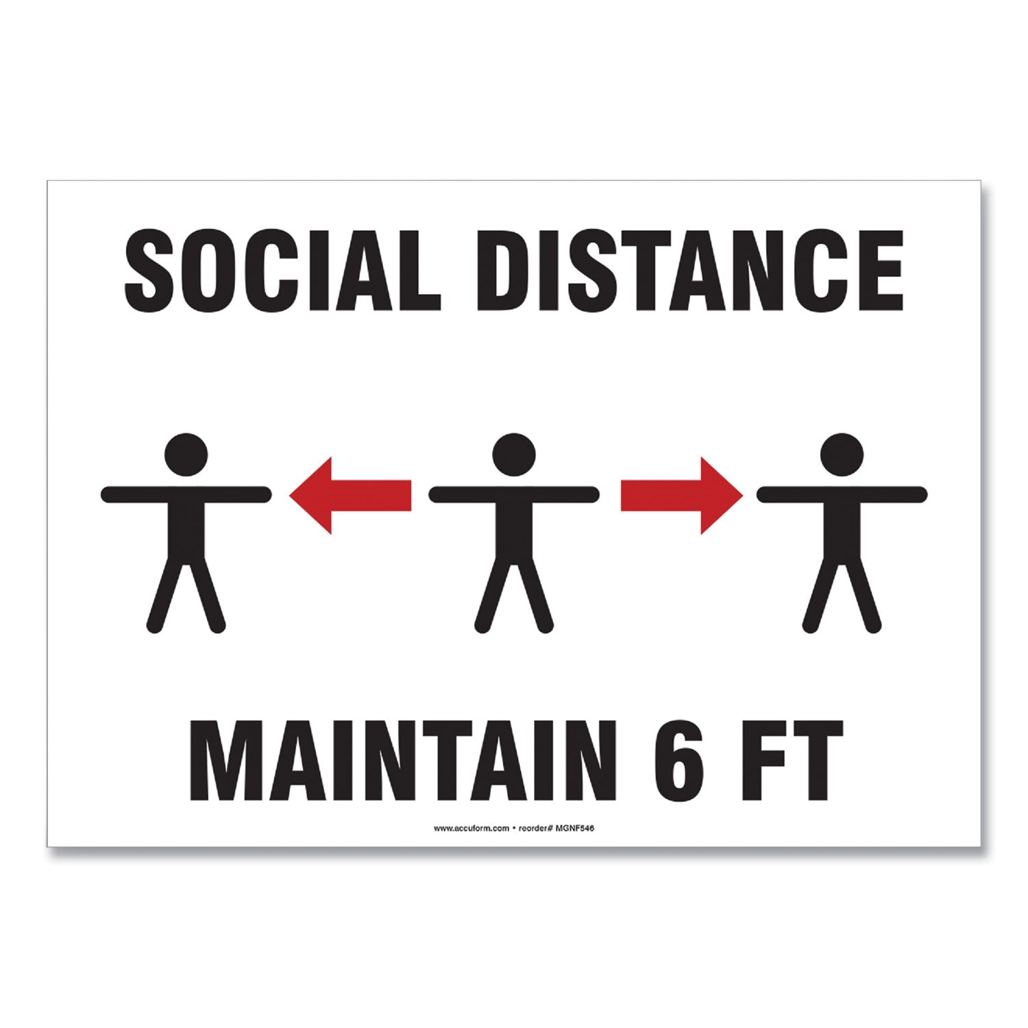 social-distance-signs-wall-10-x-7-social-distance-maintain-6-ft-3-humans-arrows-white-10-pack_gn1mgnf544vpesp - 1