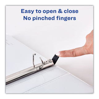 heavy-duty-non-stick-view-binder-with-durahinge-and-slant-rings-3-rings-4-capacity-11-x-85-white-2-pack_ave79875 - 4