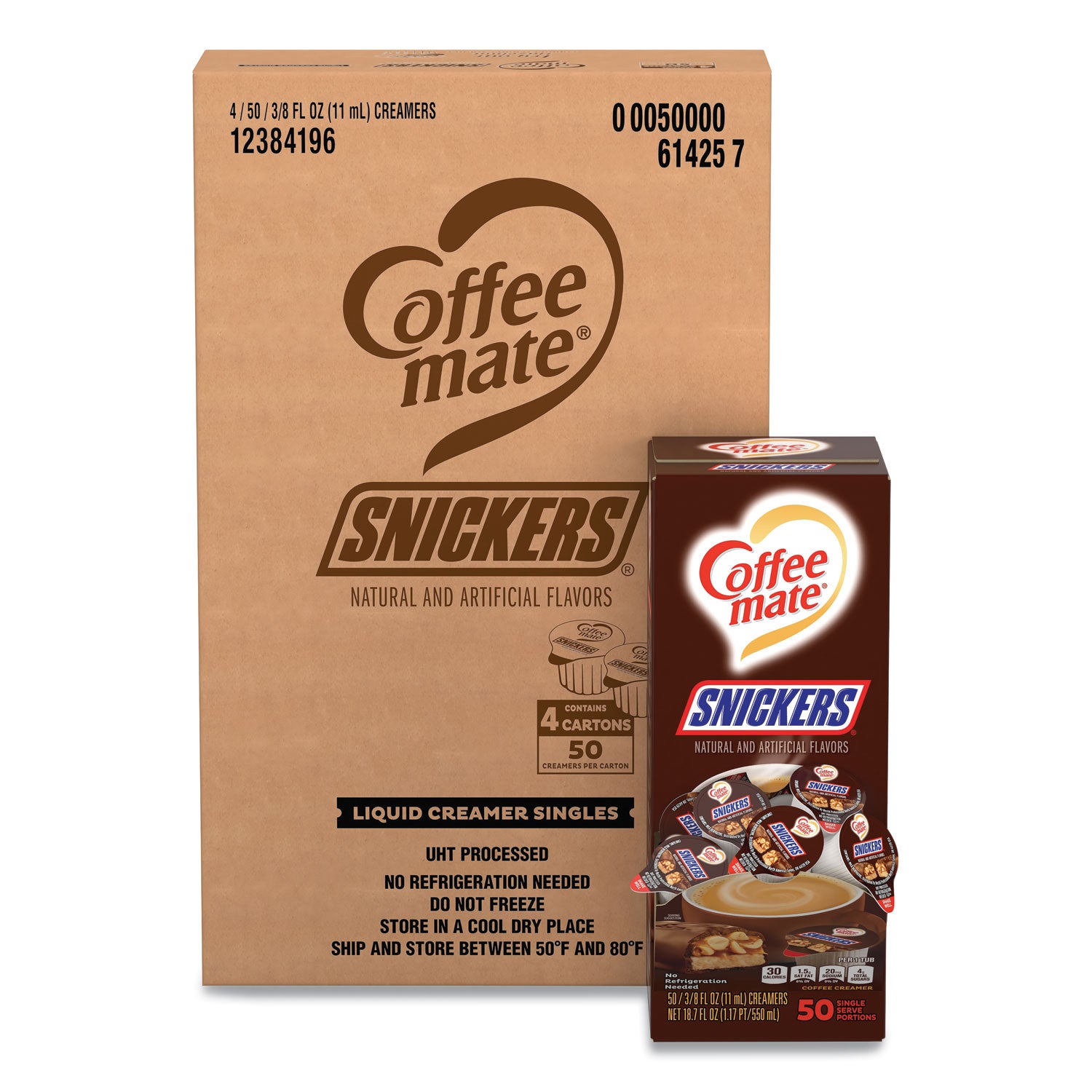 liquid-coffee-creamer-snickers-038-oz-mini-cups-200-cups-carton_nes61425ct - 3