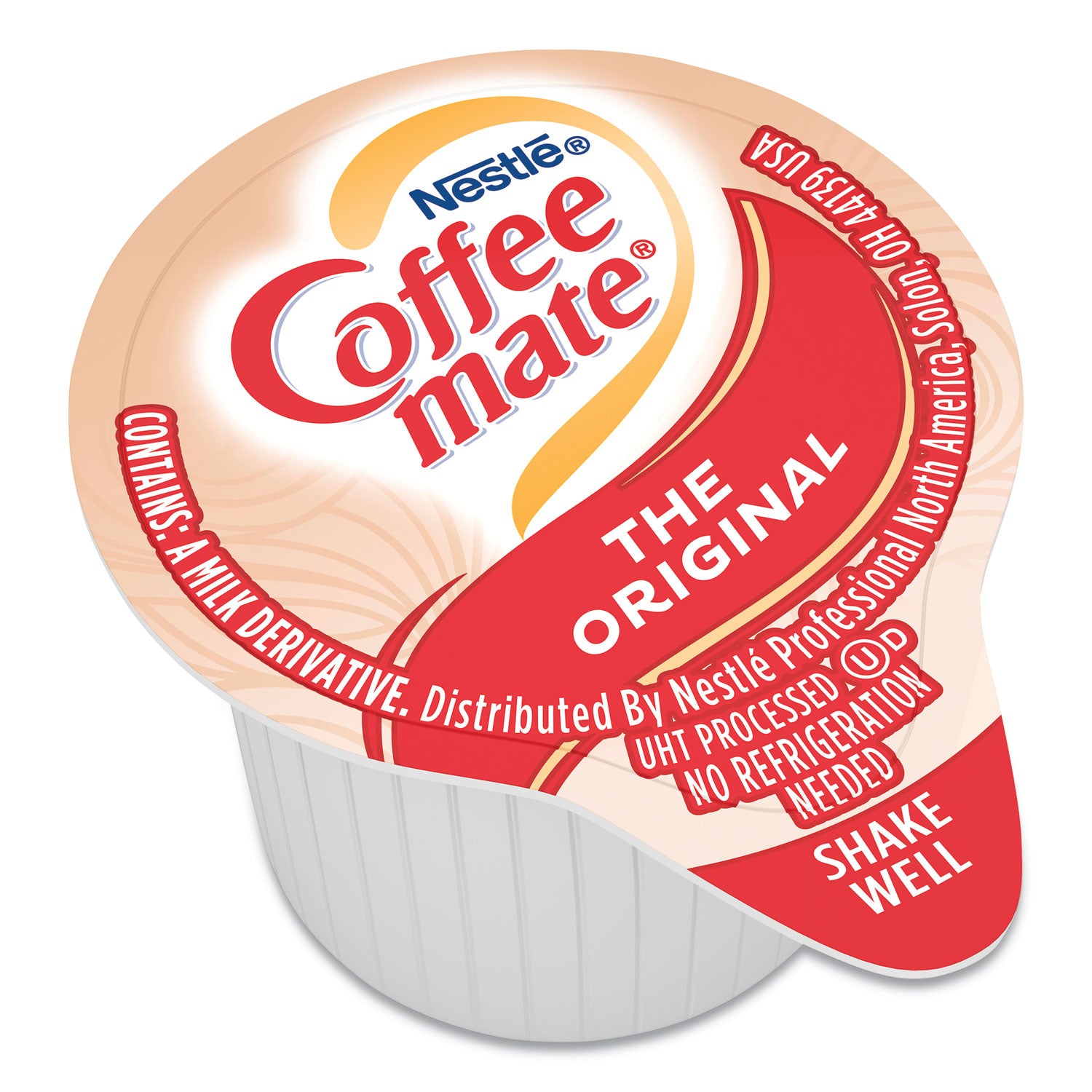 Liquid Coffee Creamer, Original, 0.38 oz Mini Cups, 50/Box - 