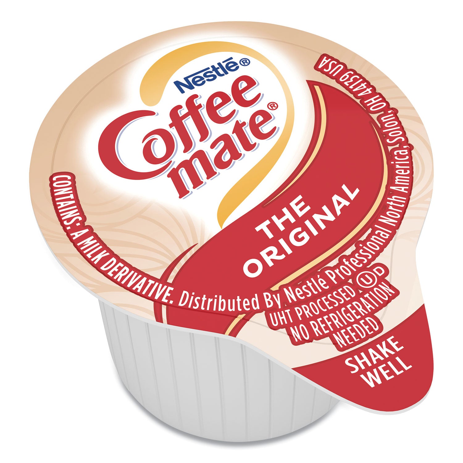 Liquid Coffee Creamer, Original, 0.38 oz Mini Cups, 360/Carton - 