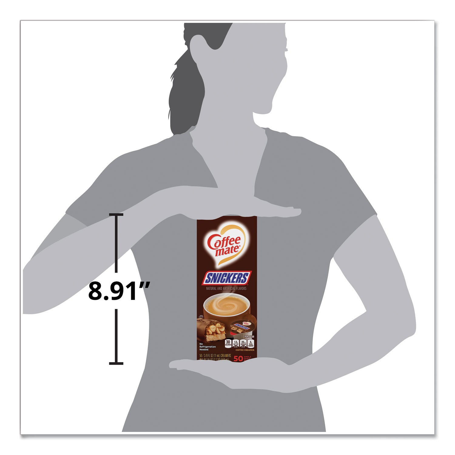 liquid-coffee-creamer-snickers-038-oz-mini-cups-200-cups-carton_nes61425ct - 6