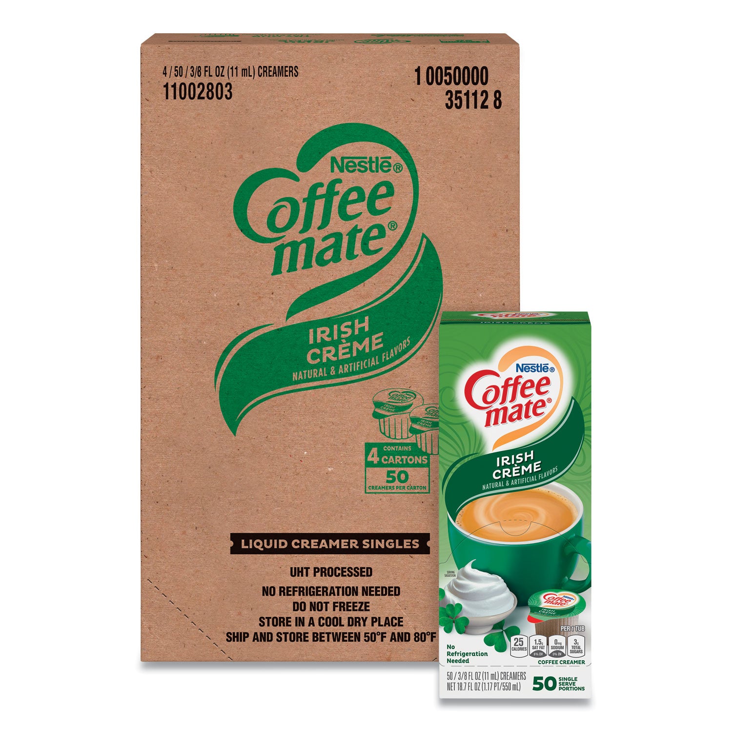 liquid-coffee-creamer-irish-creme-038-oz-mini-cups-50-box-4-boxes-carton-200-total-carton_nes35112ct - 3