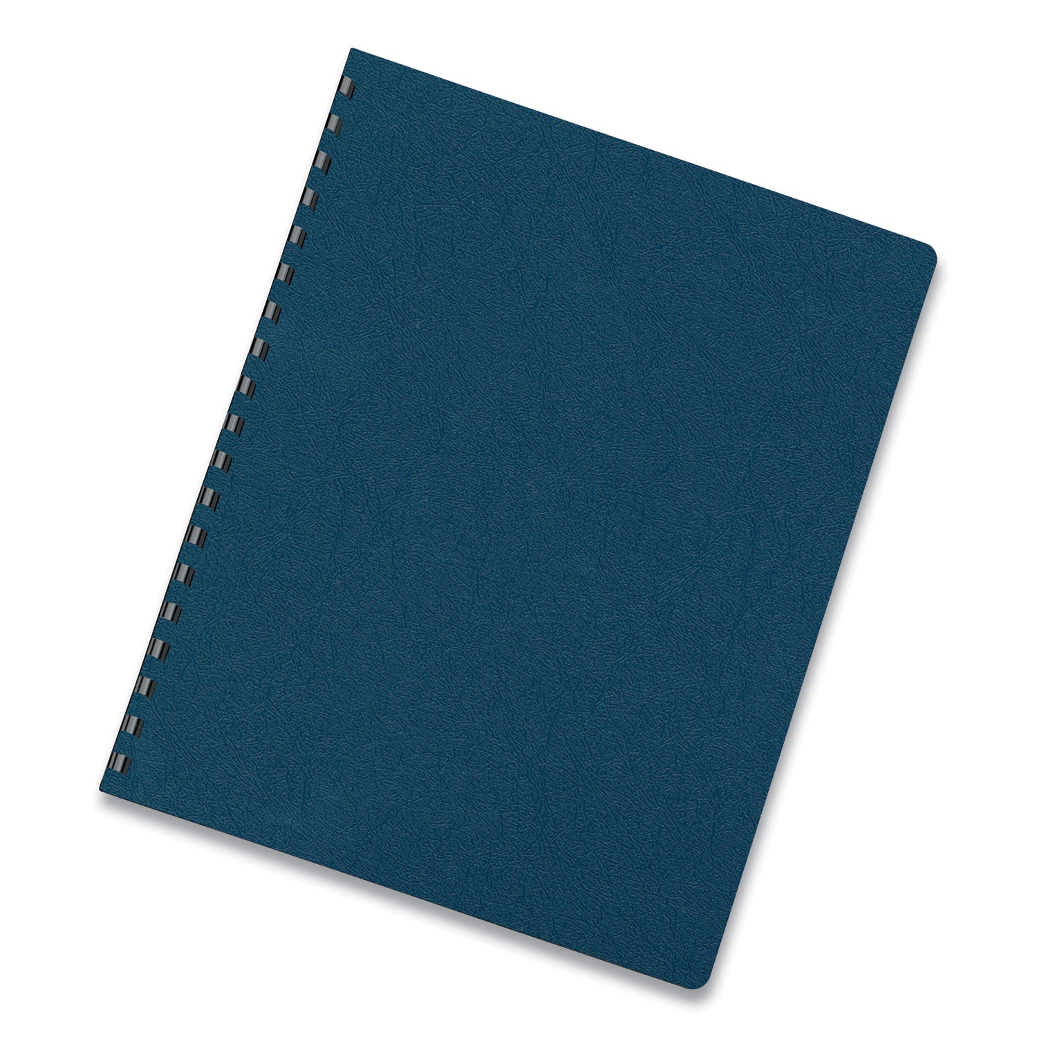 Executive Leather-Like Presentation Cover, Navy, 11.25 x 8.75, Unpunched, 50/Pack - 