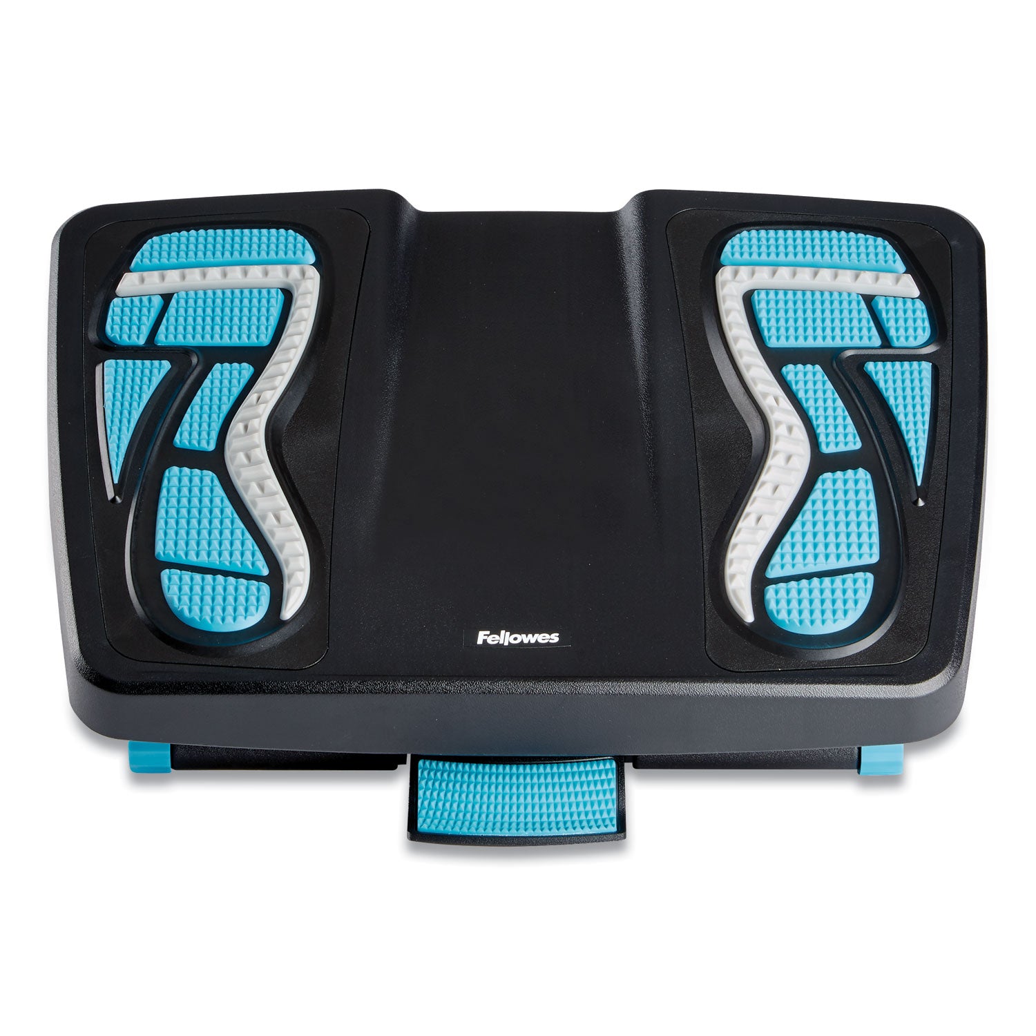 Energizer Foot Support, 17.88w x 13.25d x 4 to 6.5h, Charcoal/Blue/Gray - 