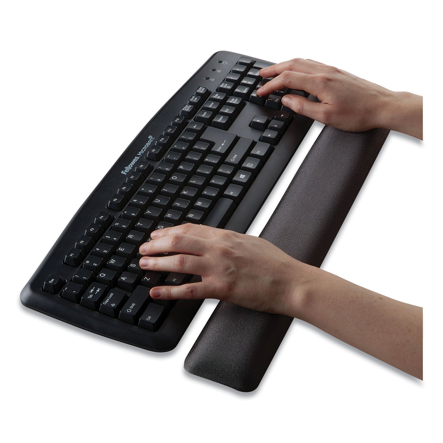 Gel Keyboard Wrist Rest, 18.5 x 2.75, Graphite - 